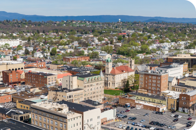 Harrisonburg landscape